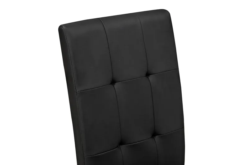 Viktor Matstol - Konstläder / Vit / Svart - Products - Möbler - Fåtölj & stolar - Matstol & köksstol