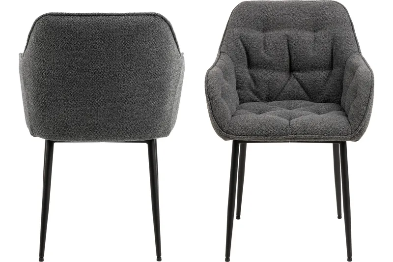 Zabinka Karmstol - Grå - Products - Möbler - Fåtölj & stolar - Karmstol