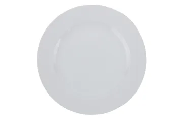 Adine Middagsservis 24 Delar Porslin - Vit - Products - Servering & matlagning - Porslin