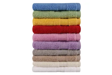 Handduk set 30x50 cm 10-pack - Flerfärgad - Products - Textil & mattor - Badrumstextil