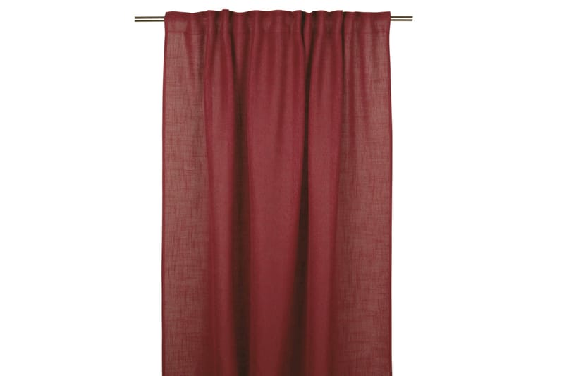 Brooklyn Gardinlängd 140x250 cm, Röd