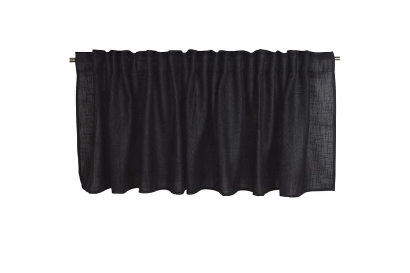 Alan Gardinkappa 55 cm - Svart - Products - Textil & mattor - Gardiner - Gardinlängder - Hanklängd