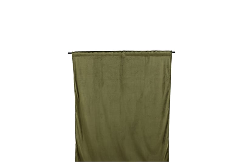 Mary Gardin 135x250 cm - Grön - Products - Textil & mattor - Gardiner - Gardinlängder - Kanallängd