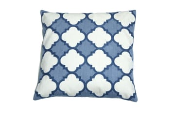 Emmaline Kuddfodral 50x50 cm - Blå - Products - Textil & mattor - Kudde & kuddfodral - Kuddfodral