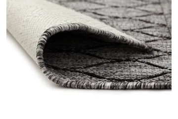 Madrid Bell Flatvävd Matta 80x150 - Grå/Svart - Products - Textil & mattor - Matta - Flatvävd matta