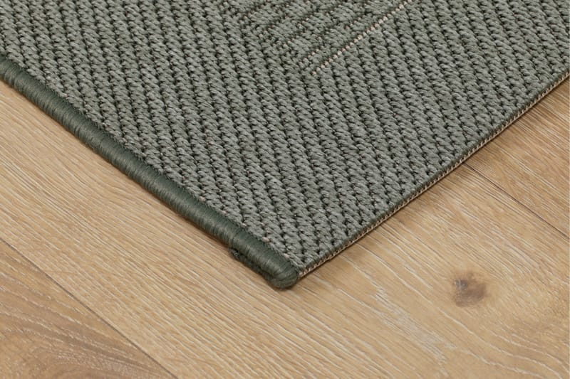 Miami Flatvävd Matta 80x150 cm - Grön - Products - Textil & mattor - Matta - Små mattor