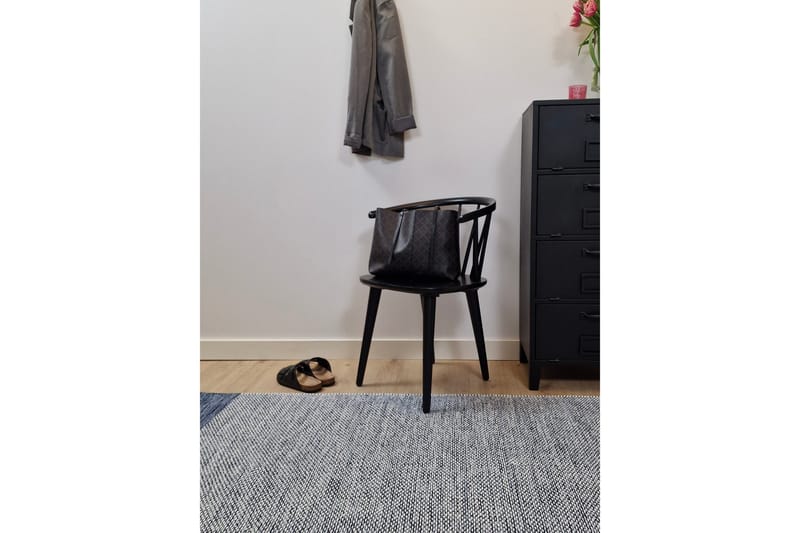 Alva Bomullsmatta 160x230 cm Rektangulär - Blå - Products - Textil & mattor - Matta - Modern matta - Bomullsmatta