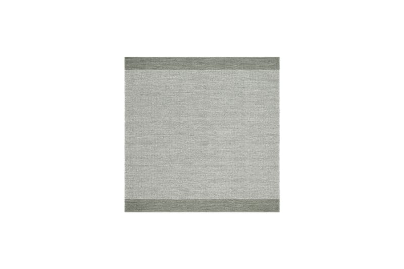 Alva Bomullsmatta 240x240 cm Kvadratisk - Grön - Products - Textil & mattor - Matta - Modern matta - Bomullsmatta
