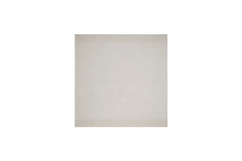 Alva Bomullsmatta 300x300 cm Kvadratisk, Creme