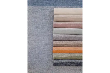 Alva Bomullsmatta 75x150 cm Oval - Blå - Products - Textil & mattor - Matta - Modern matta - Bomullsmatta