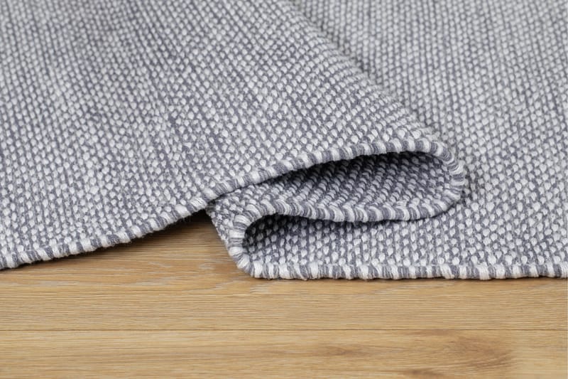 Alva Bomullsmatta 75x280 cm Oval - Grå - Products - Textil & mattor - Matta - Modern matta - Bomullsmatta