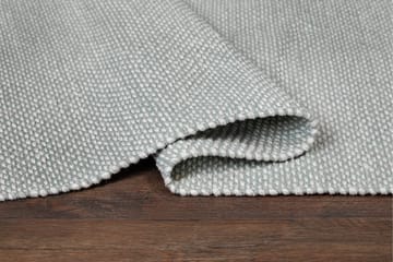 Alva Bomullsmatta 75x280 cm Oval - Ljusgrön - Products - Textil & mattor - Matta - Modern matta - Bomullsmatta