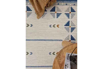 Avesta Ullmatta 160x230 cm Rektangulär - Blå - Products - Textil & mattor - Matta - Modern matta - Ullmatta