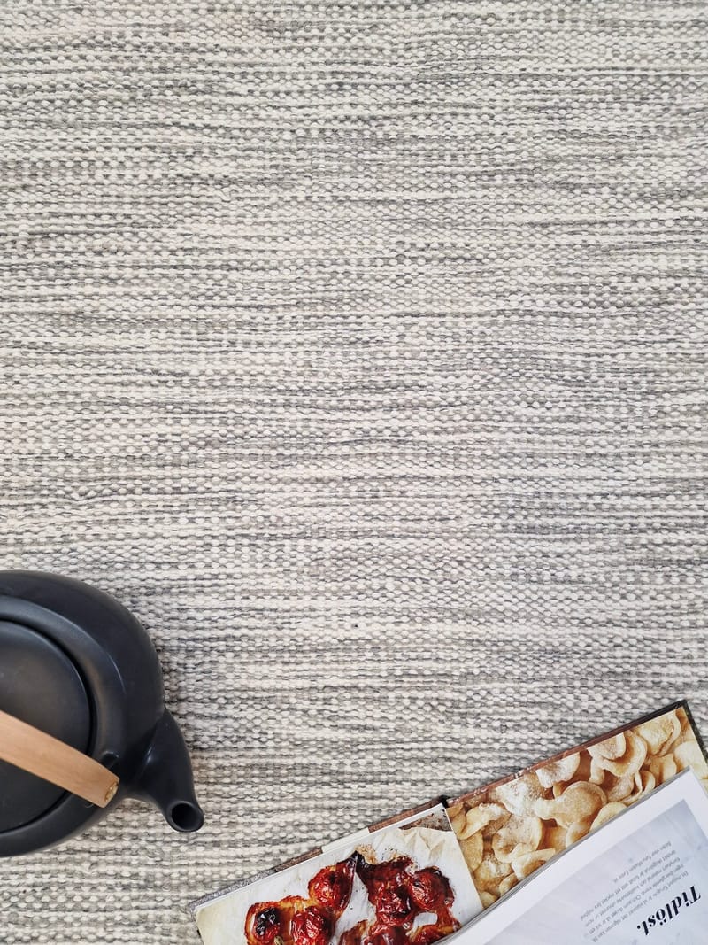 Birka Ullmatta 160x230 - Silver - Products - Textil & mattor - Matta - Modern matta - Ullmatta