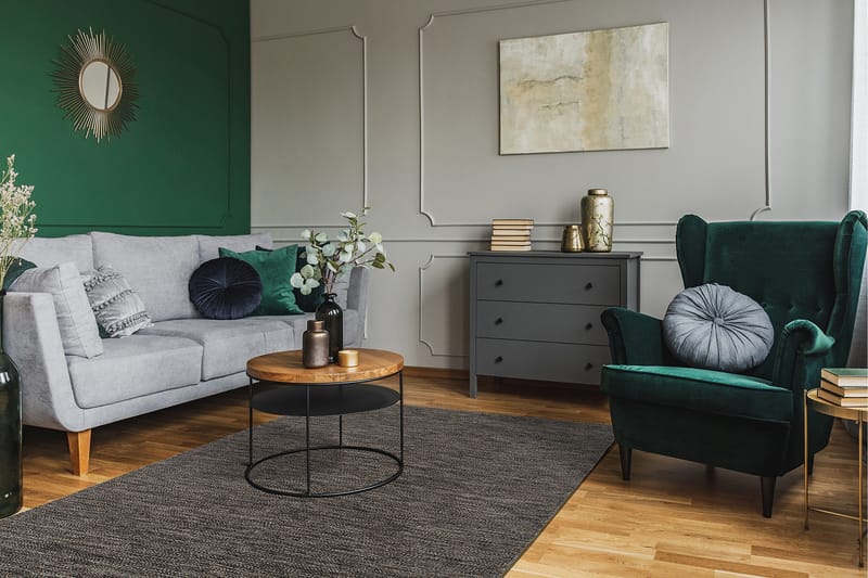 Birka Ullmatta 240x340 cm - Antracit - Products - Textil & mattor - Matta - Modern matta - Ullmatta