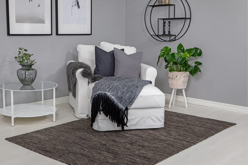 Birka Ullmatta Rektangulär 300x400 cm - Antracit - Products - Textil & mattor - Matta - Modern matta - Ullmatta