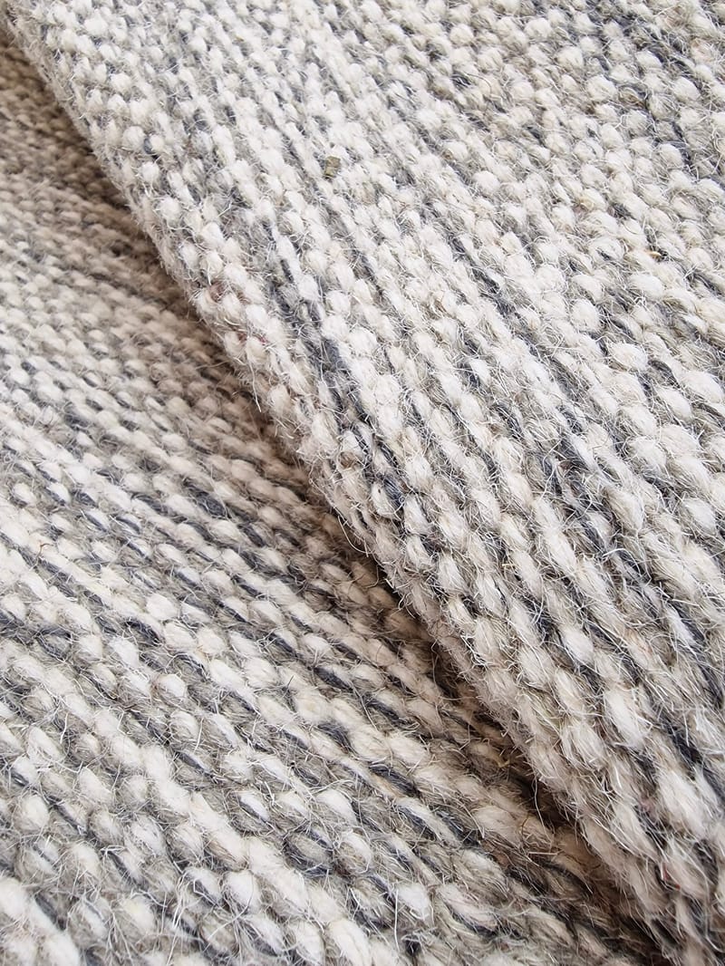 Birka Ullmatta Rektangulär 300x400 cm - Silver - Products - Textil & mattor - Matta - Modern matta - Ullmatta