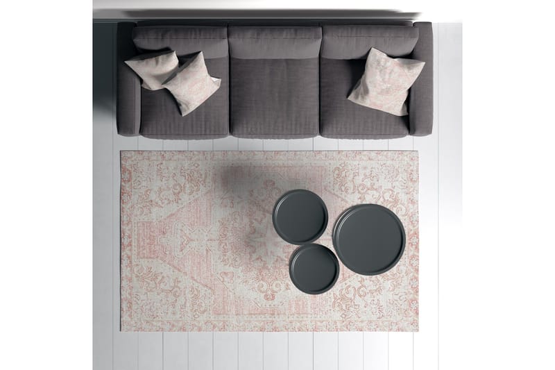 Nilam Bomullsmatta 160x230 cm Rektangulär - Creme - Products - Textil & mattor - Matta - Modern matta - Bomullsmatta