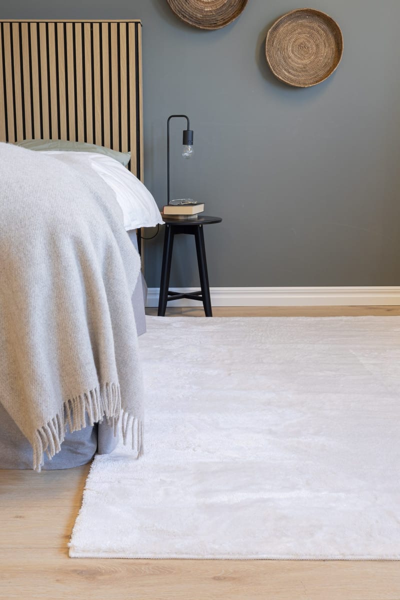 Cozy Ryamatta 133x190 cm Rektangulär - Vit - Products - Textil & mattor - Matta - Modern matta - Ryamatta