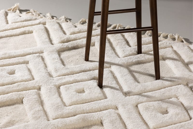 Dahlia Ullmatta 300x400 cm Rektangulär - Vit - Products - Textil & mattor - Matta - Modern matta - Ullmatta