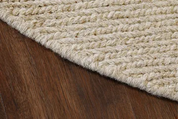 Dalarö Ullmatta Ø200 cm Rund - Beige - Products - Textil & mattor - Matta - Modern matta - Ullmatta