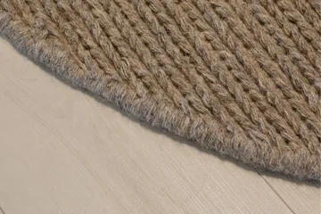 Dalarö Ullmatta 300 cm Rund - Linne - Products - Textil & mattor - Matta - Modern matta - Ullmatta