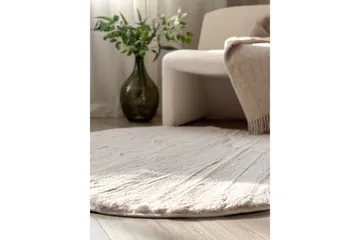 Heaven Ryamatta Natur rund 120 - Natur - Products - Textil & mattor - Matta - Modern matta - Ryamatta