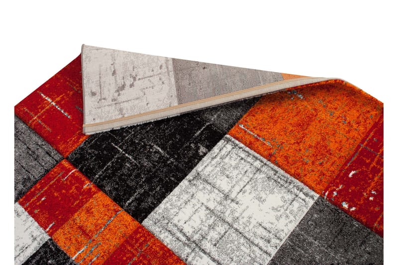London Square Friezematta 200x290 - Röd/Orange - Products - Textil & mattor - Matta - Modern matta - Wiltonmatta