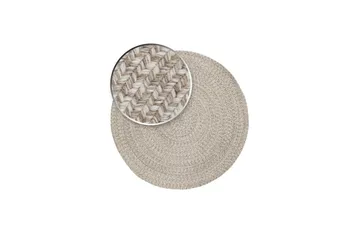 Lya Ullmatta Ø200 cm Rund - Beige - Products - Textil & mattor - Matta - Modern matta - Ullmatta