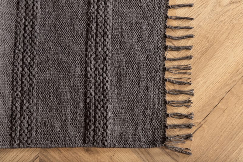 Nico Bomullsmatta 80x250 cm - Grå - Products - Textil & mattor - Matta - Modern matta - Bomullsmatta