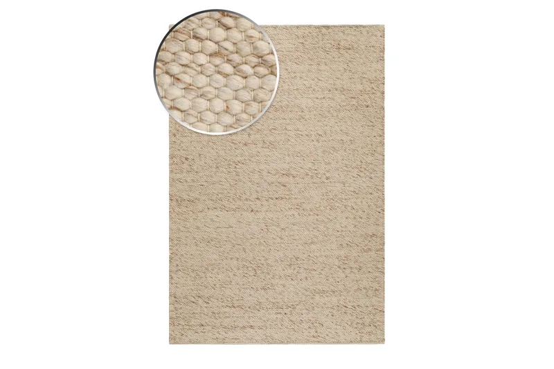 Skagen Ullmatta 160x230 cm Rektangulär - Naturmelange - Products - Textil & mattor - Matta - Modern matta - Ullmatta