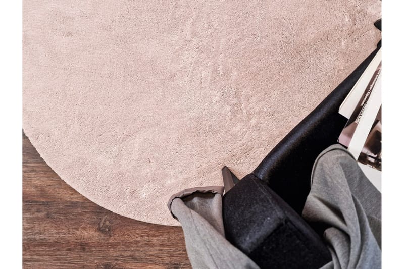 Soft Wiltonmatta 200 cm Rund - Rosa - Products - Textil & mattor - Matta - Modern matta - Wiltonmatta
