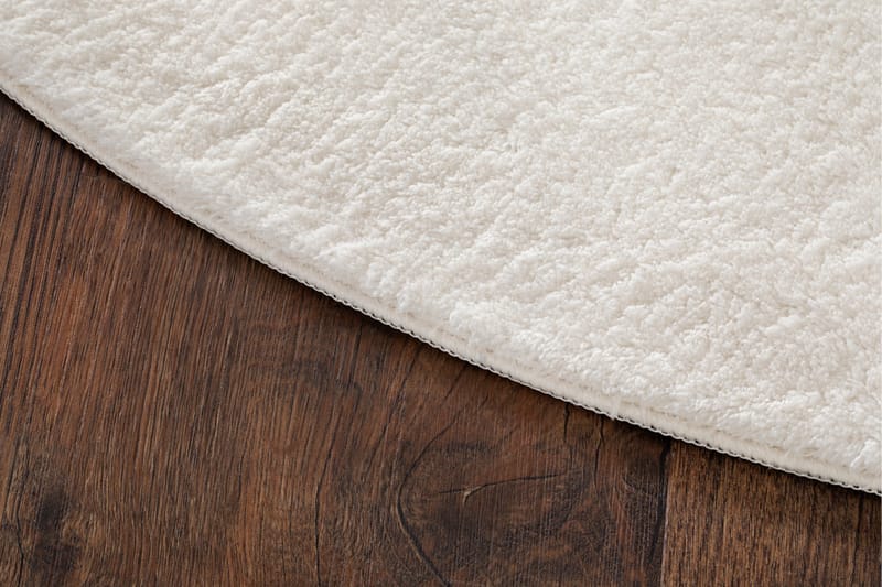 Soft Wiltonmatta Rund 120 cm - Vit - Products - Textil & mattor - Matta - Modern matta - Wiltonmatta