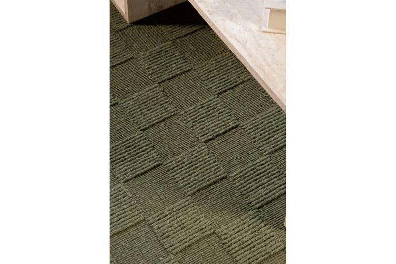 Sydney Ullmatta 200x200 cm - Grön - Products - Textil & mattor - Matta - Modern matta - Ullmatta