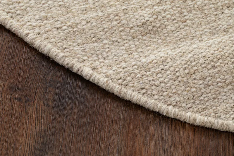 Birka Ullmatta Rund 240 cm - Linne - Products - Textil & mattor - Matta - Modern matta - Ullmatta