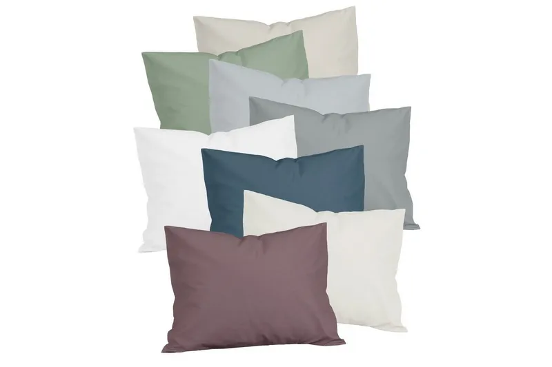 Örngott Borganäs of Sweden - 50 x 60 cm, Ljusgrå - Products - Textil & mattor - Sängkläder