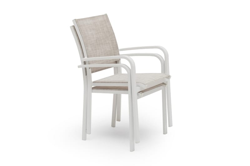 Hillerstorp Hånger Stapelstol Utomhus - Vit - Products - Utemöbler & utemiljö - Balkong & altan - Balkongmöbler - Balkongstol