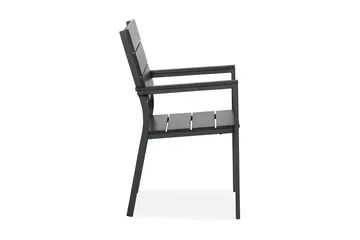 Tunis Stapelstol Utomhus Aintwood - Svart/Svart - Products - Utemöbler & utemiljö - Balkong & altan - Balkongmöbler - Balkongstol