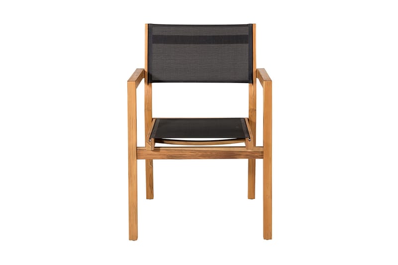 Venice Matstol Utomhus Stapelbar - Svart - Products - Utemöbler & utemiljö - Balkong & altan - Balkongmöbler - Balkongstol