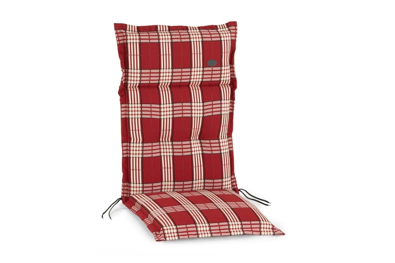 Hillerstorp Milano Dyna röd rutig, Röd/Vit-rutig