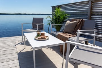 Break Loungegrupp Utomhus 4-sits - Vit - Products - Utemöbler & utemiljö - Loungemöbler - Loungeset & loungegrupp