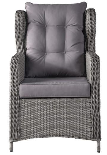 California utemöbelgrupp med recliner soffa, fåtöljer och bord - Grå konstrotting - Grå - Products - Utemöbler & utemiljö - Loungemöbler - Loungeset & loungegrupp