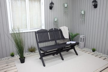 Delpino Utesoffa - Kaffesvart - Products - Utemöbler & utemiljö - Loungemöbler - Loungesoffor