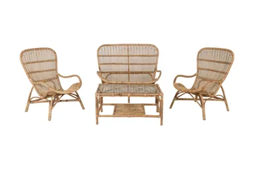 Ella Loungegrupp med Dynor - Trä/natur - Products - Utemöbler & utemiljö - Loungemöbler - Loungeset & loungegrupp