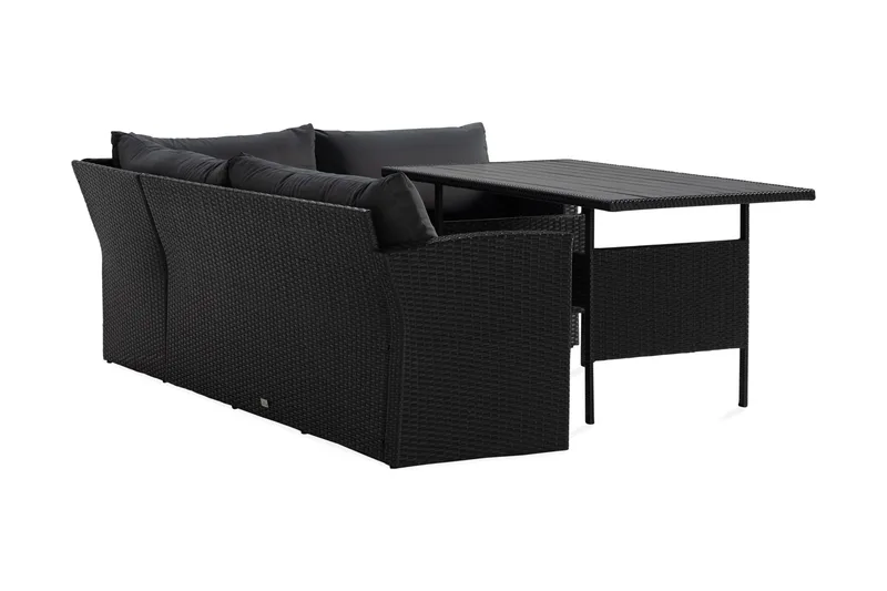 James Light Soffgrupp Utomhus  5-sits - Svart - Products - Utemöbler & utemiljö - Loungemöbler - Loungeset & loungegrupp