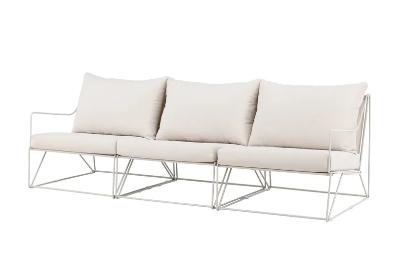 Usteryd 3 sits Loungesoffa, Beige