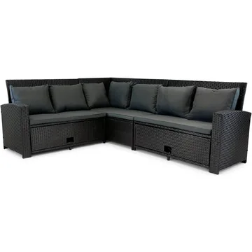 Soffgrupp utemöbler | Inbyggd förvaring | Lyfco Sannäs - Products - Utemöbler & utemiljö - Loungemöbler - Loungeset & loungegrupp