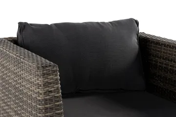 Wisconsin Premium Utefåtölj – Loungefåtölj för Uterum och Altan i Konstrotting - Brun - Products - Utemöbler & utemiljö - Loungemöbler - Loungestol utomhus