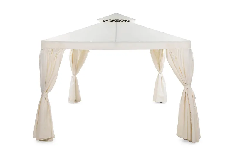 Bermuda Paviljong utan Väggar 300x300 cm inkl. Myggnät - Offwhite - Products - Utemöbler & utemiljö - Solskydd - Paviljong