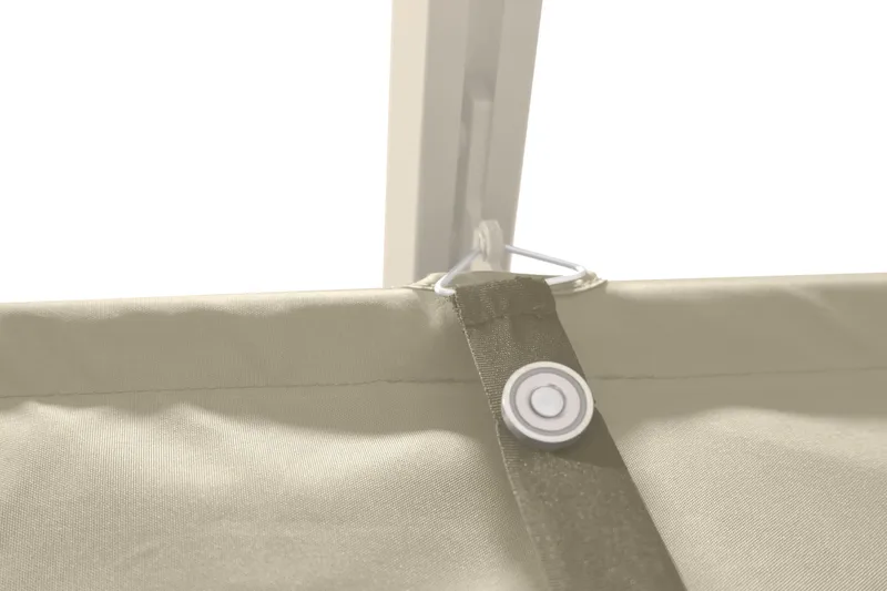 Porto Stor Pergola 4x3 m i aluminium med tak - Beige - Products - Utemöbler & utemiljö - Solskydd - Pergola